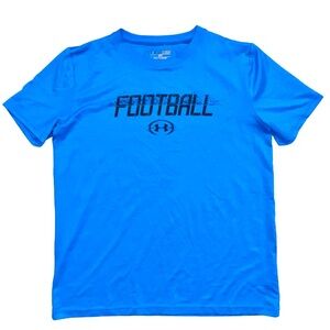 UNDER ARMOUR HeatGear football shirt youth boys size large 12 14